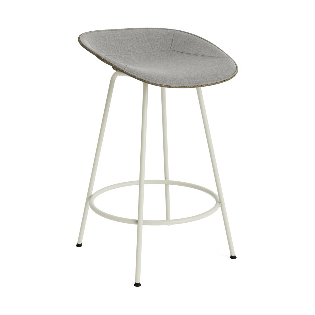 Normann Copenhagen Mat Barstool 65 cm Seaweed-cream steel