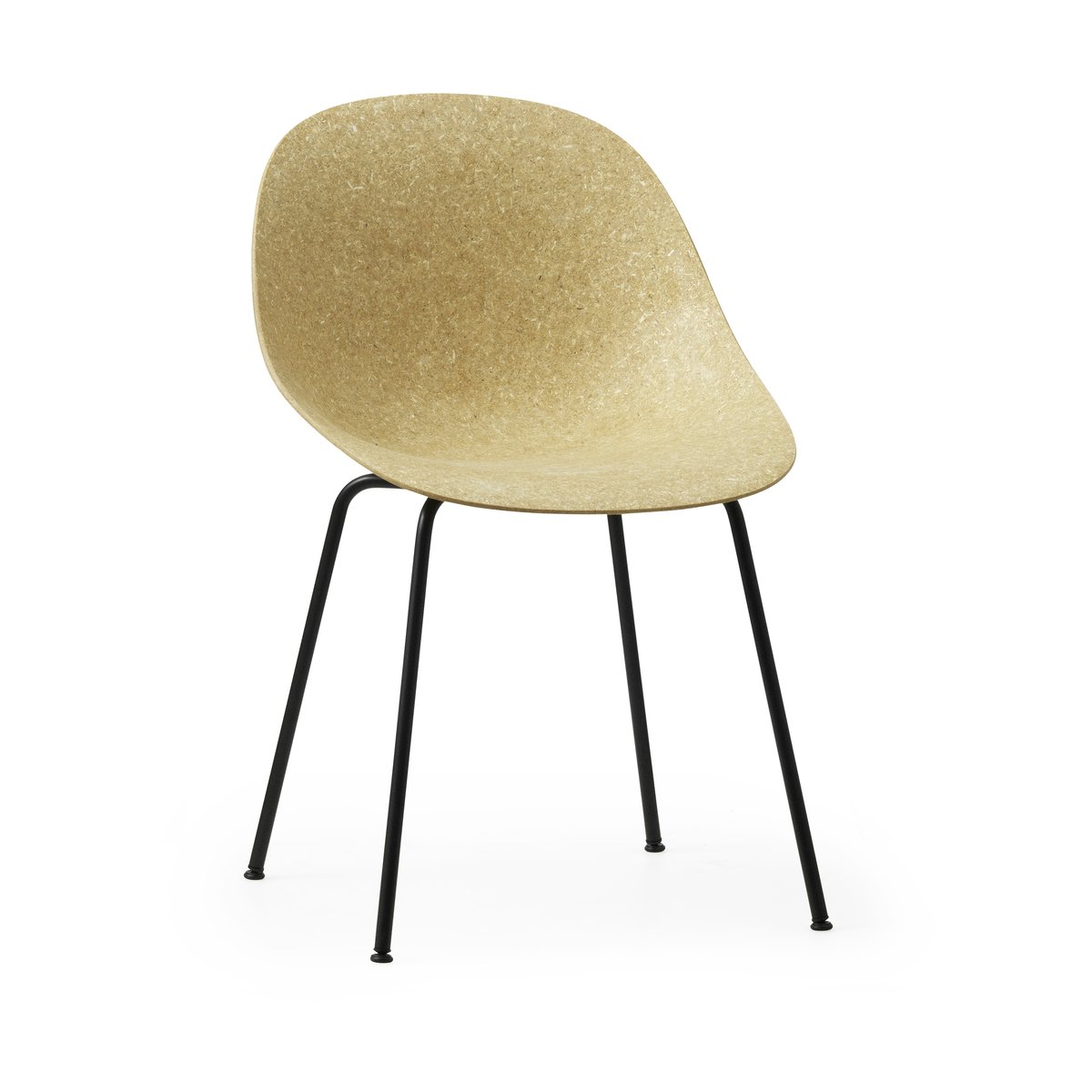 Normann Copenhagen Mat Chair Hemp-black steel