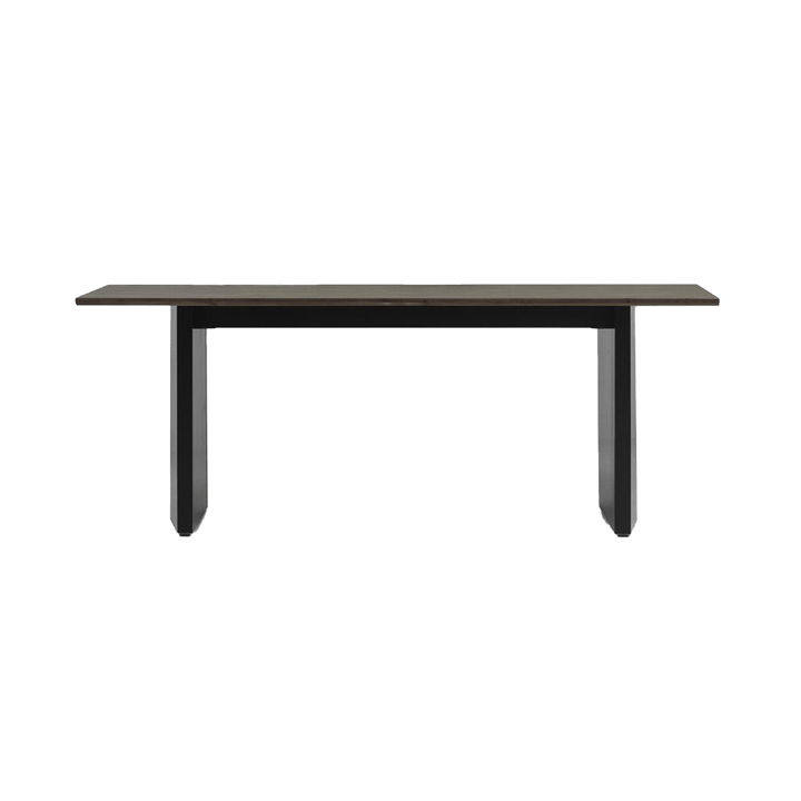 Panel dining table 90x200 cm - Black - Normann Copenhagen