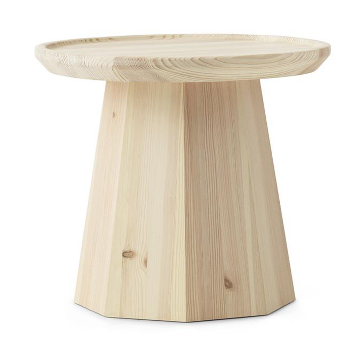 Normann Copenhagen Pine table small, side table Ø45 cm H:40.6 cm Pine