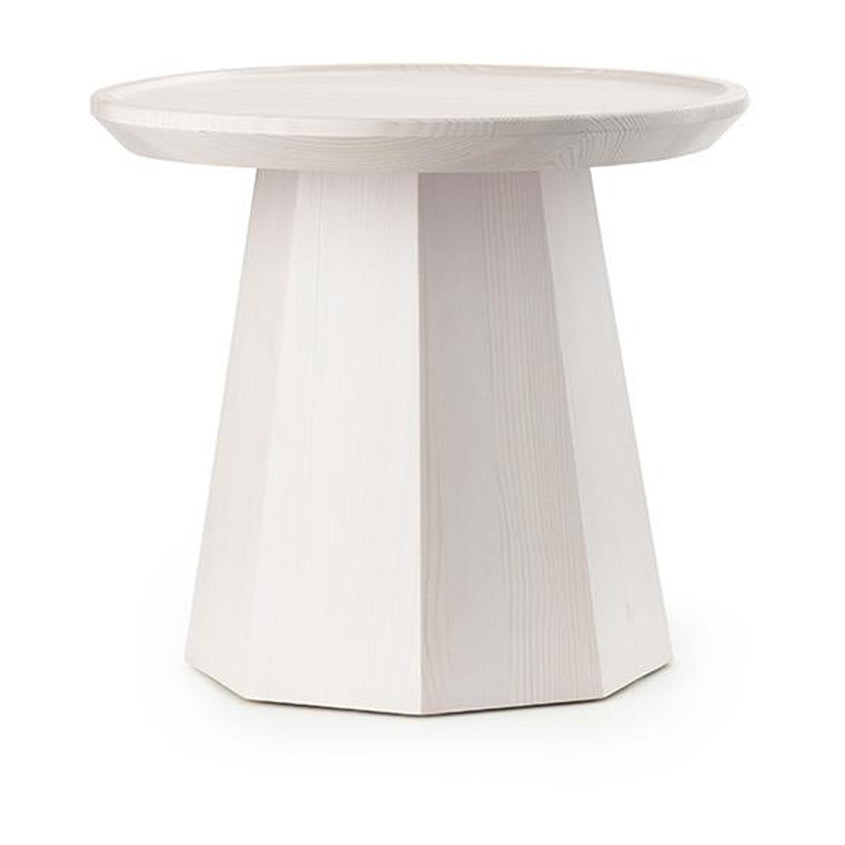 Normann Copenhagen Pine table small, side table Ø45 cm H:40.6 cm Rose