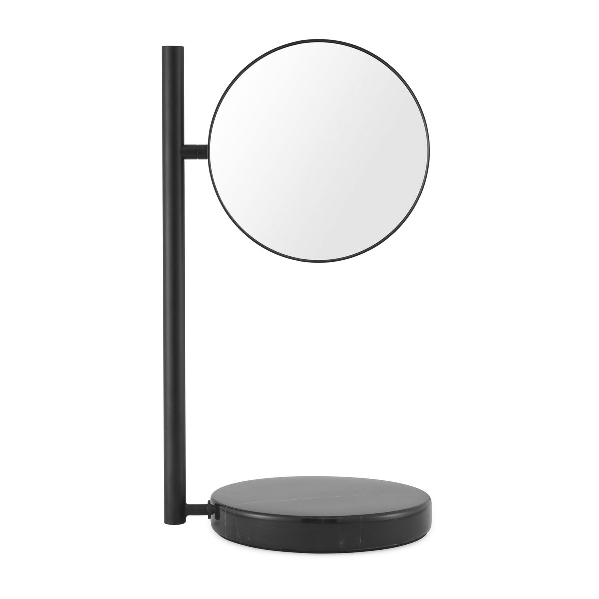 Normann Copenhagen Pose table mirror double-sided Black