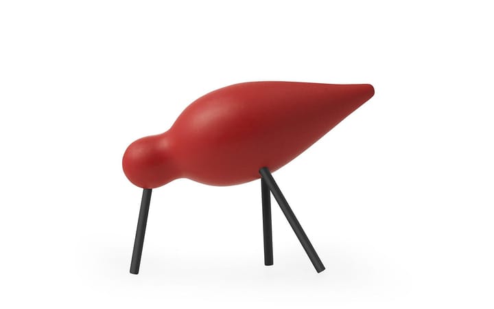 Shorebird medium 15 cm, Red Normann Copenhagen