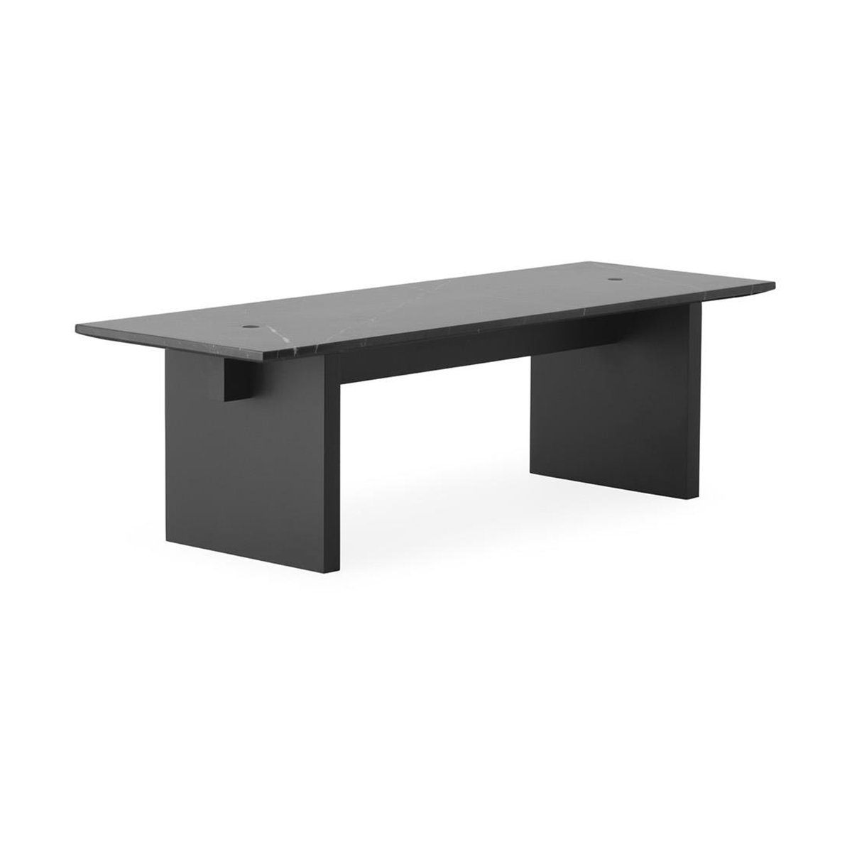 Normann Copenhagen Solid Table coffee table 130x38.5x40 cm Black