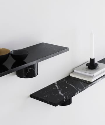 Sten Shelf 120 cm - Black marble - Normann Copenhagen