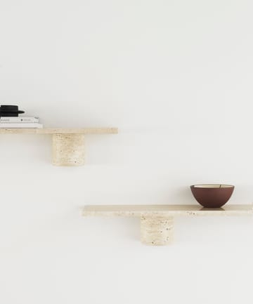 Sten Shelf 120 cm - Travertine - Normann Copenhagen