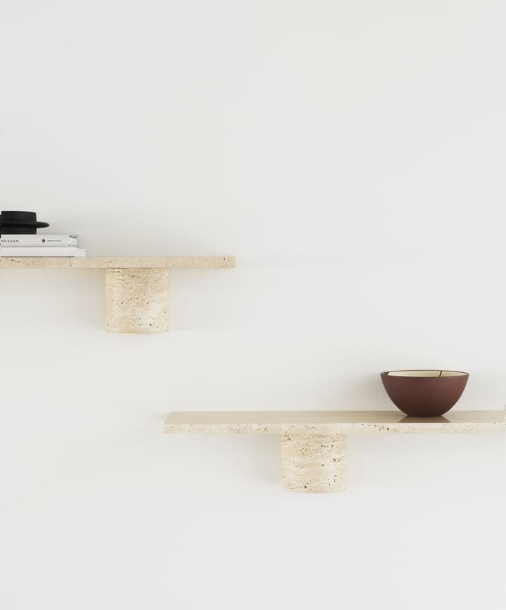 Sten Shelf 120 cm, Travertine Normann Copenhagen