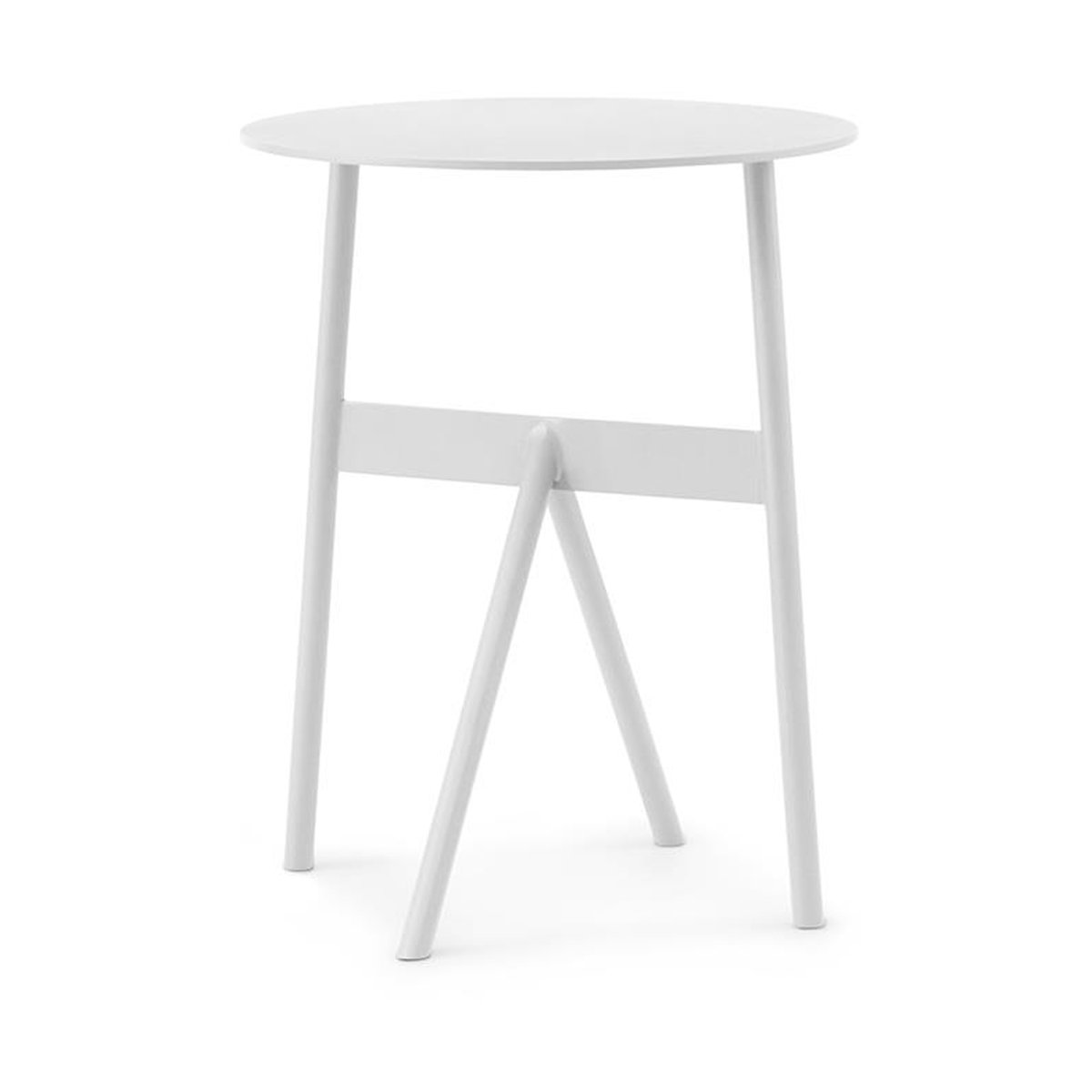 Normann Copenhagen Stock Table side table Ø37 cm H:46 cm White