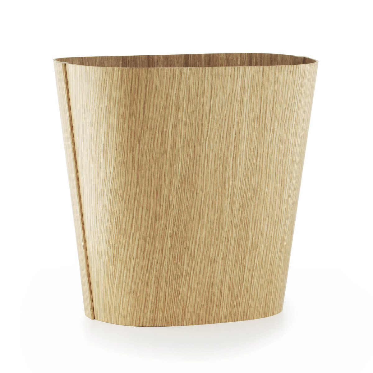 Normann Copenhagen Tales of Wood paper bin oak