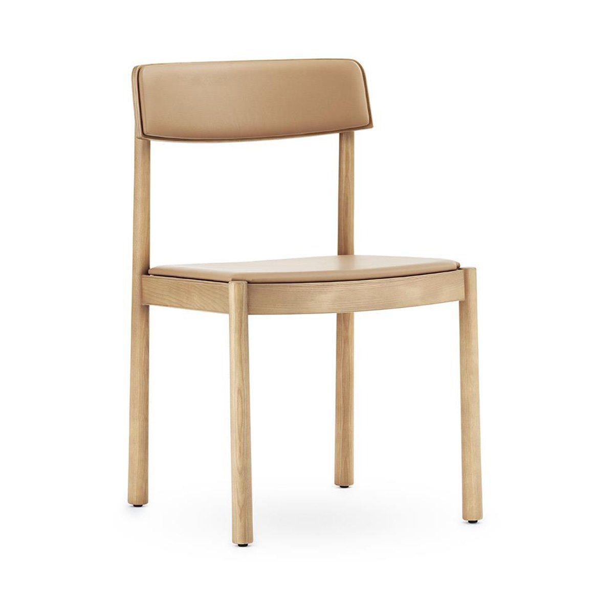 Normann Copenhagen Timb chair with cushion Tan/ Ultra Leather - Camel