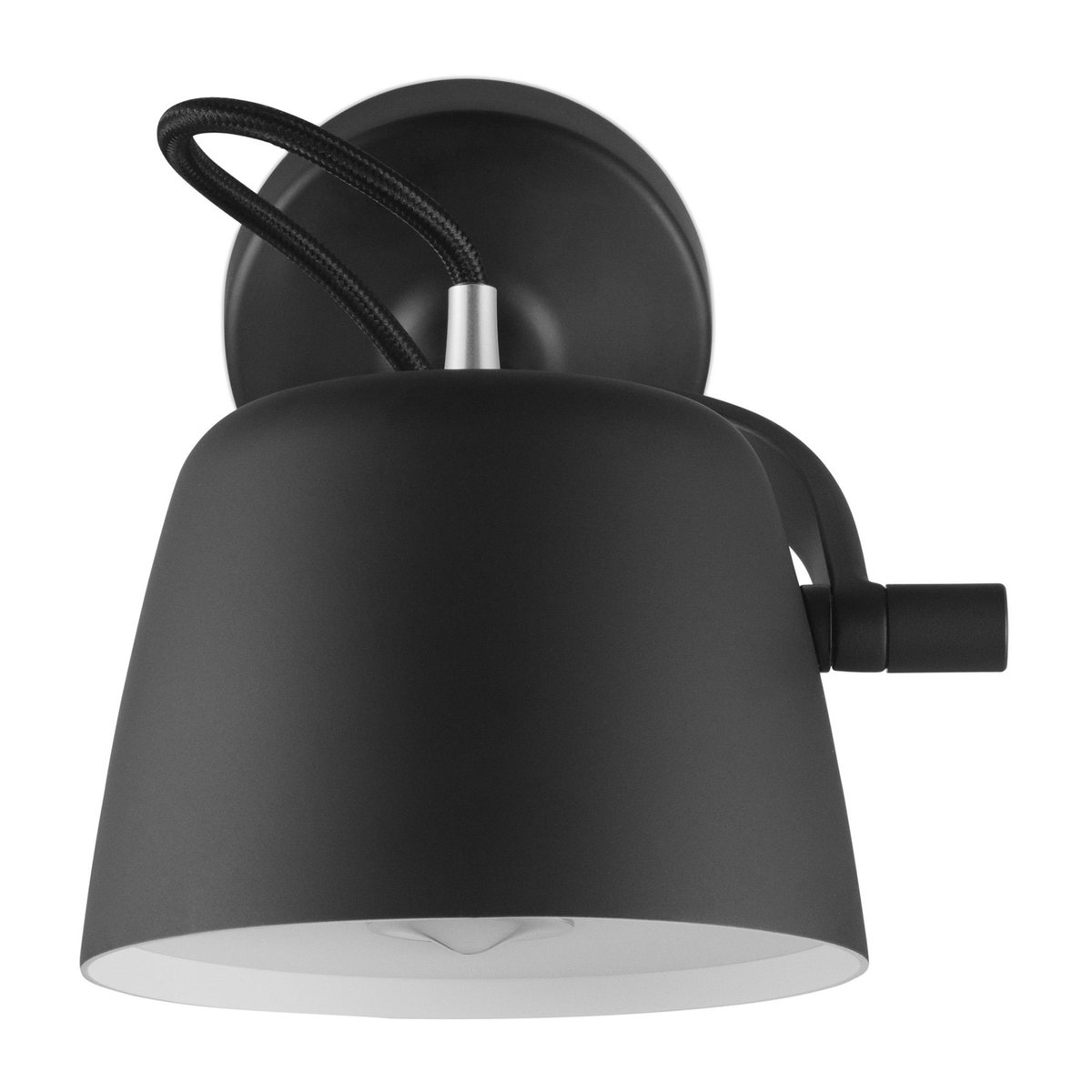 Normann Copenhagen Tub wall lamp Black