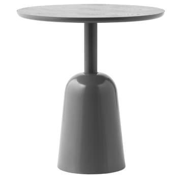 Turn adjustable table Ø55 cm - grey - Normann Copenhagen