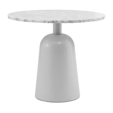 Turn adjustable table Ø55 cm - White marble - Normann Copenhagen