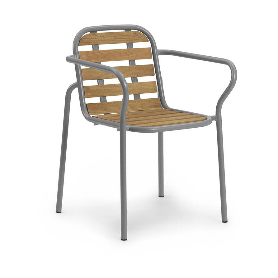 Normann Copenhagen Vig Armchair Robinia Grey