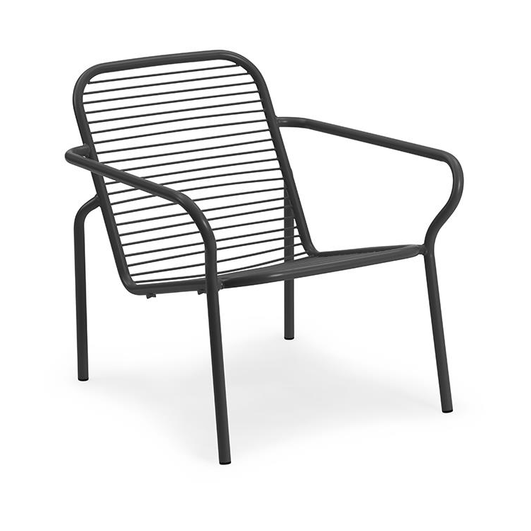 Normann Copenhagen Vig Lounge Chair Black