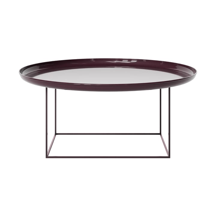 Duke coffee table large - Lacquered maroon - NORR11