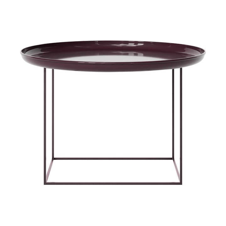 Duke coffee table medium - Lacquered maroon - NORR11