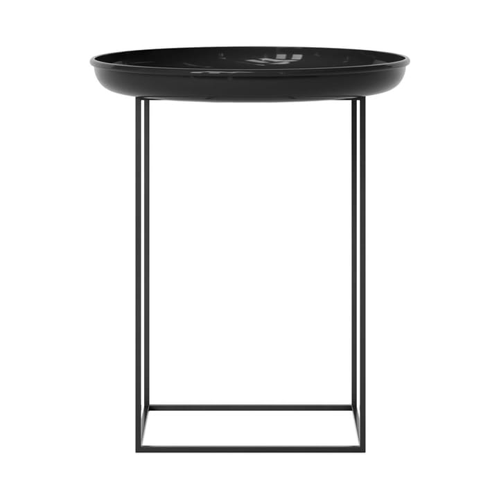 Duke side table small - Lacquered obsidian - NORR11