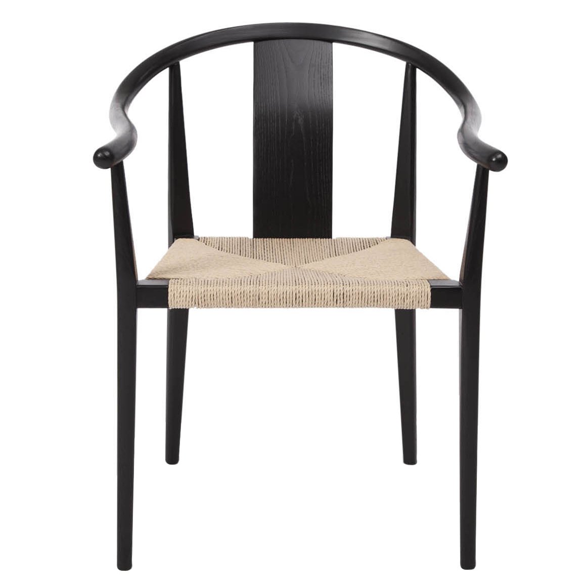 NORR11 Shanghai chair black stained ash Natural