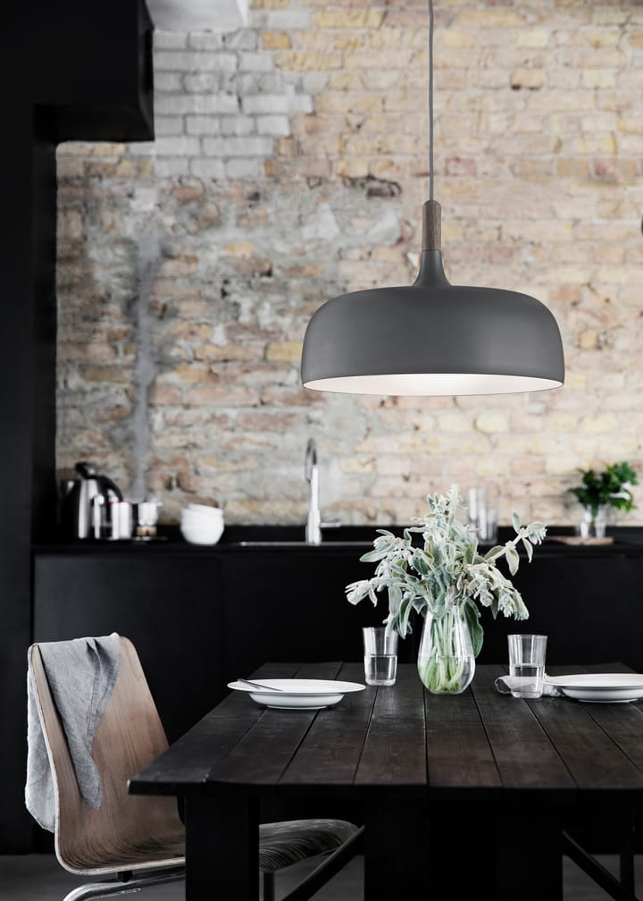 Acorn pendant lamp, Matte grey Northern