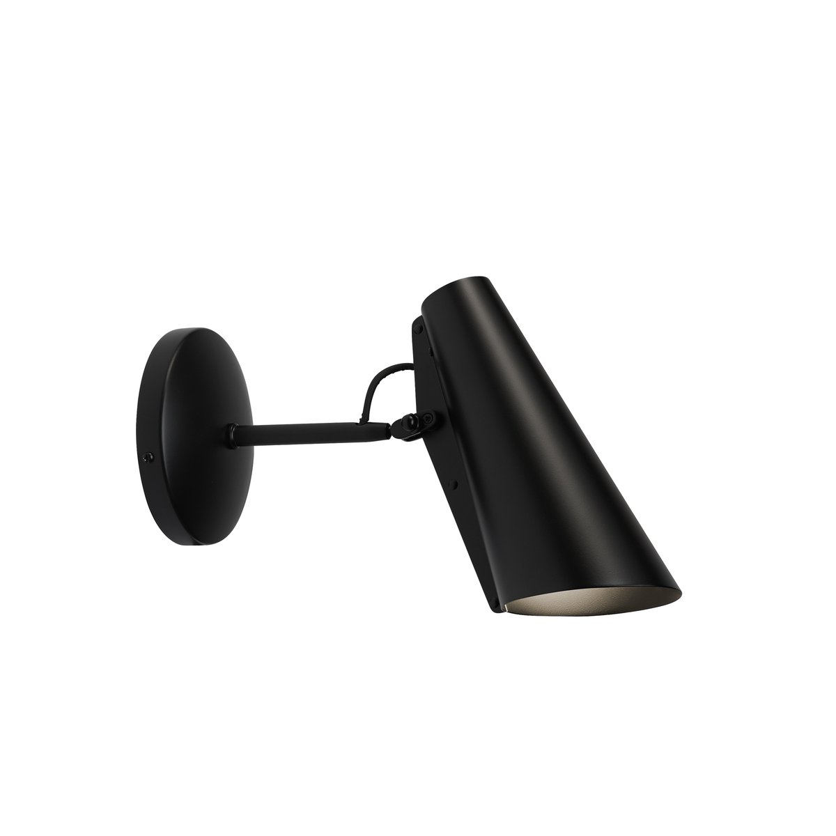 Northern Birdy wall lamp short Black