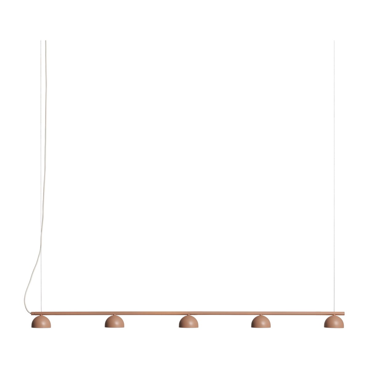 Northern Blush Rail 5 ceiling lamp Warm beige