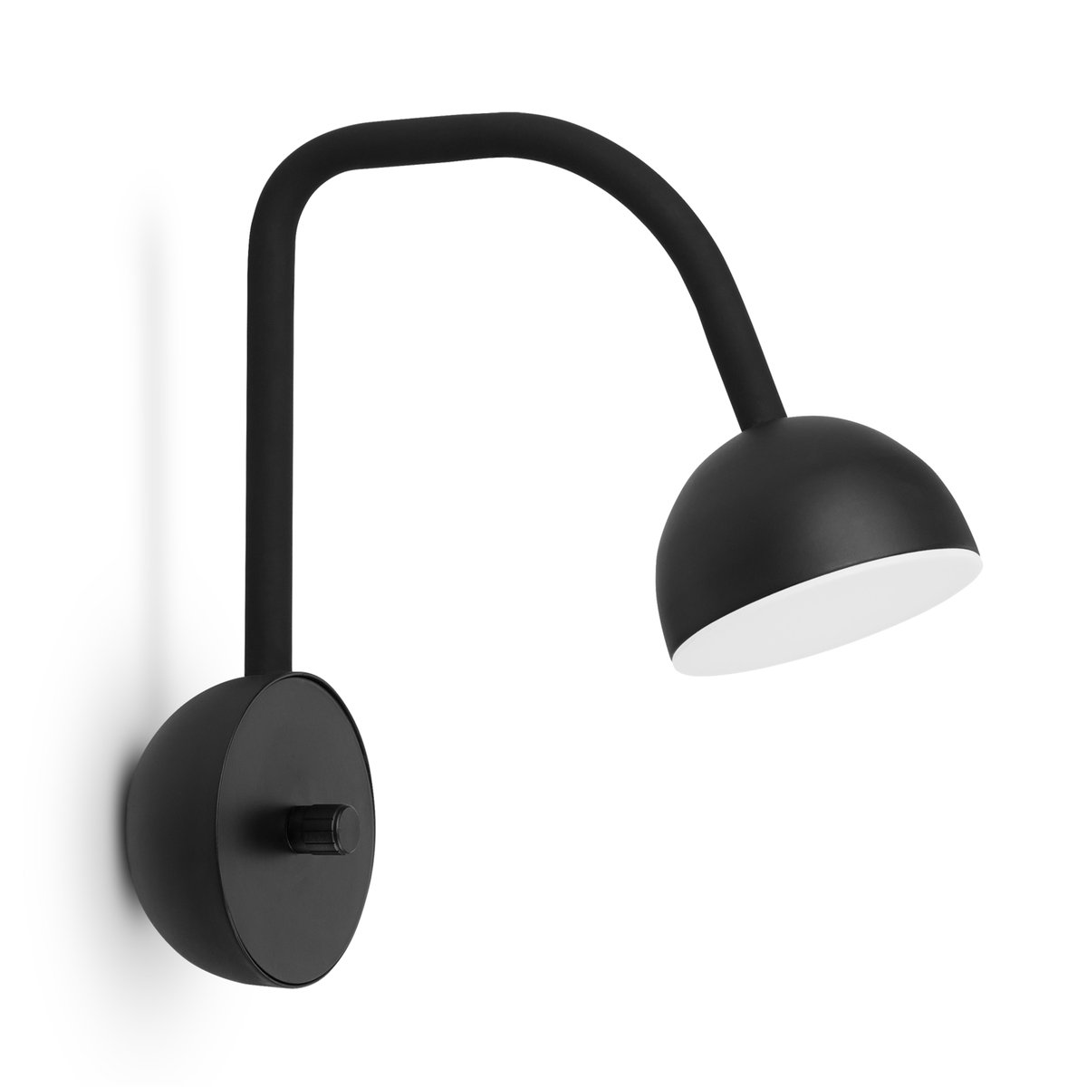 Northern Blush wall lamp black