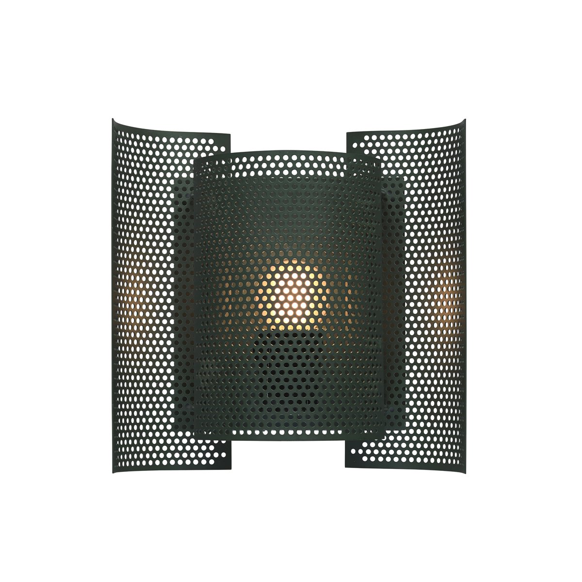 Northern Butterfly wall lamp perforated Darkgreen