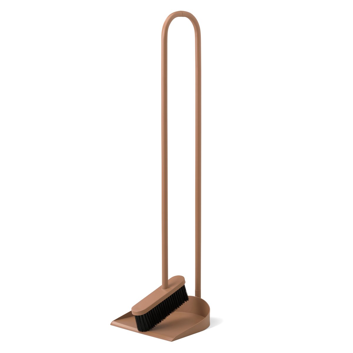 Northern Cane broom and dustpan Beige