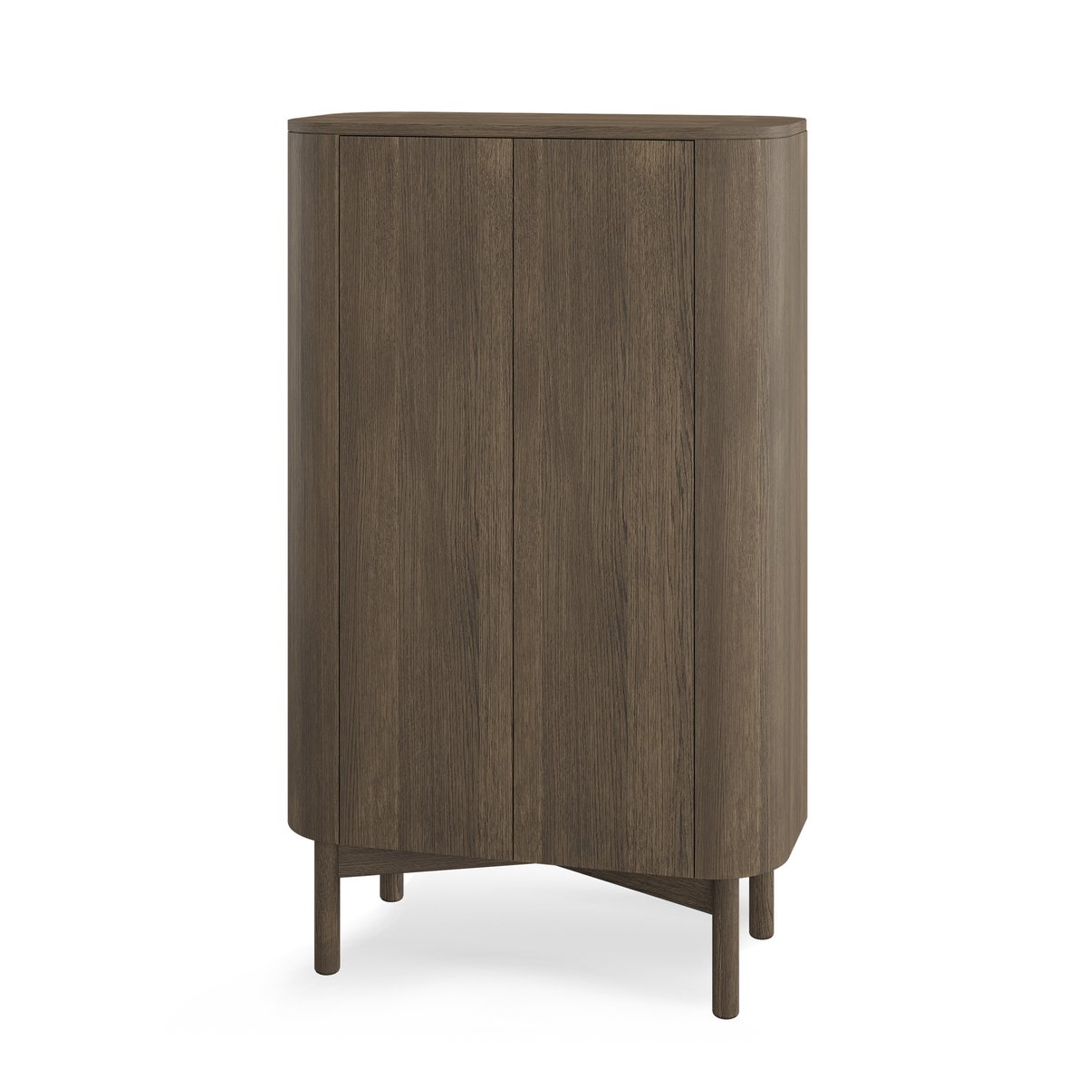 Northern Loud tall cabinet 143 cm Smoked oak