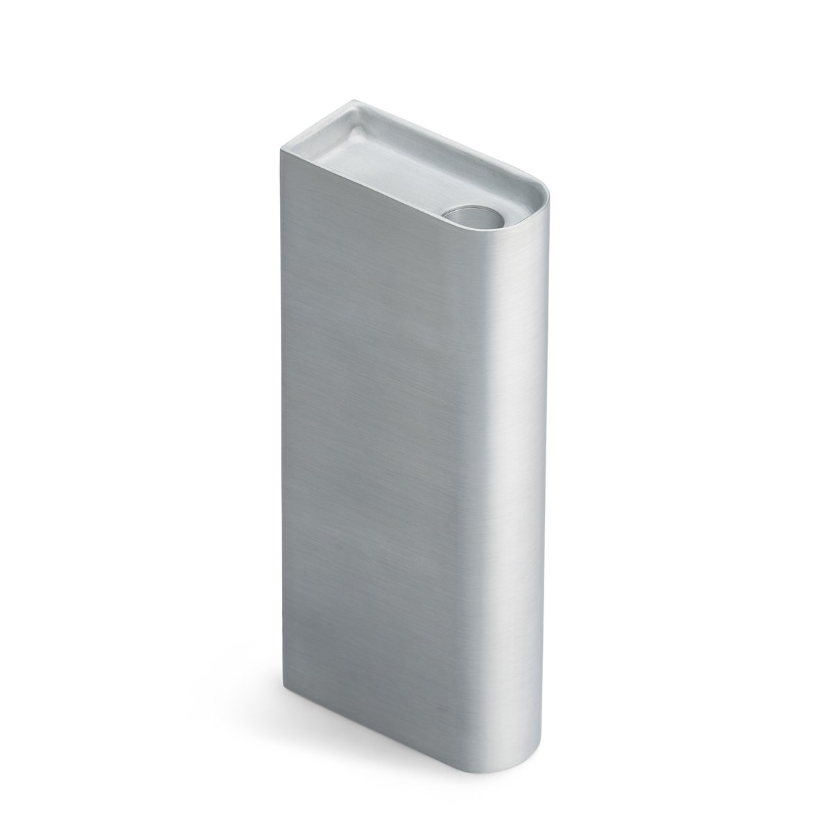 Northern Monolith candle holder tall Aluminium