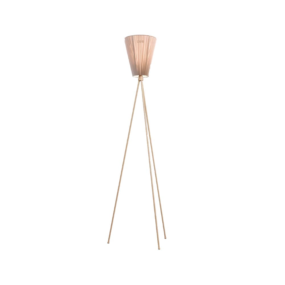 Northern Oslo Wood Floor lamp Beige, beige stand