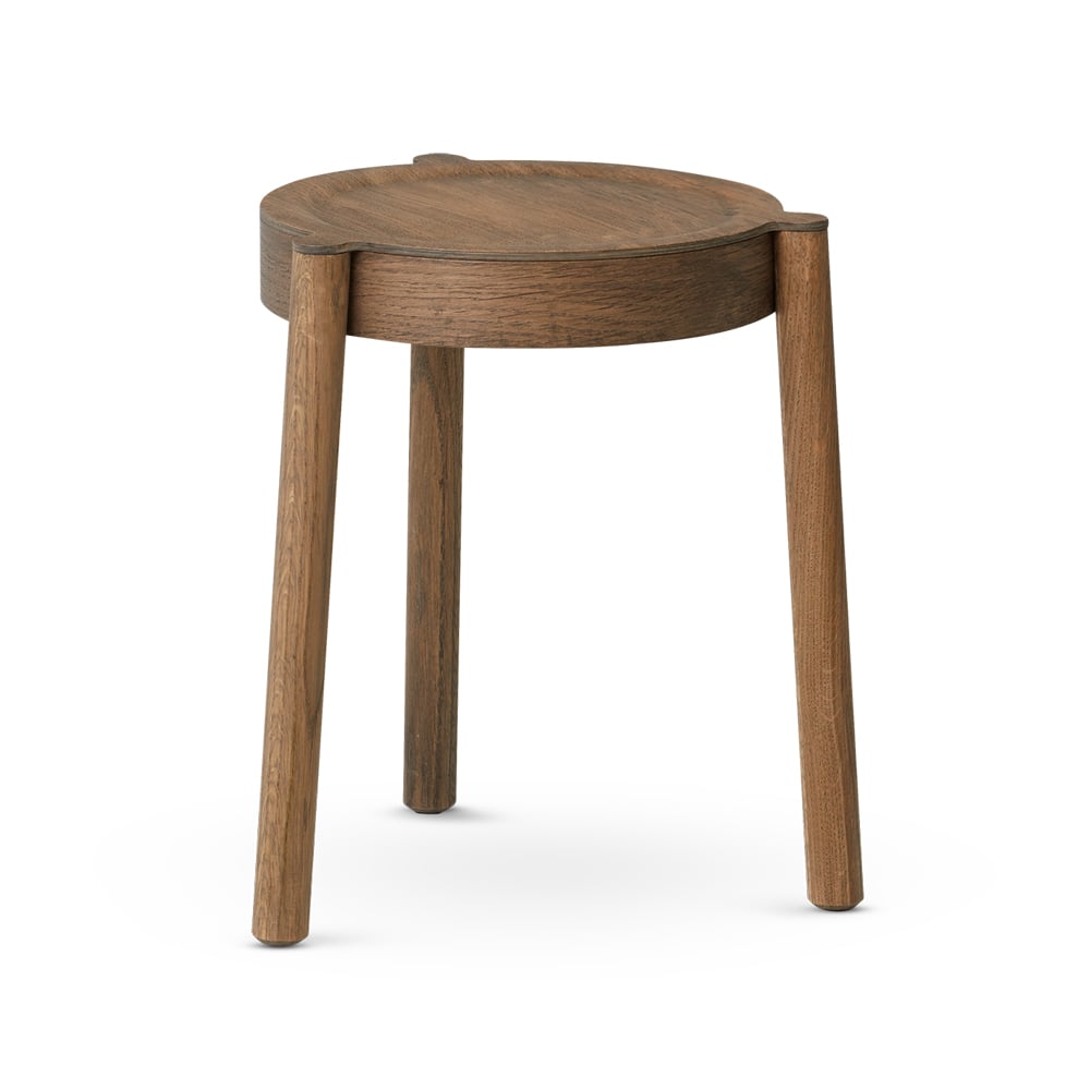 Northern Pal stool Smoked oak