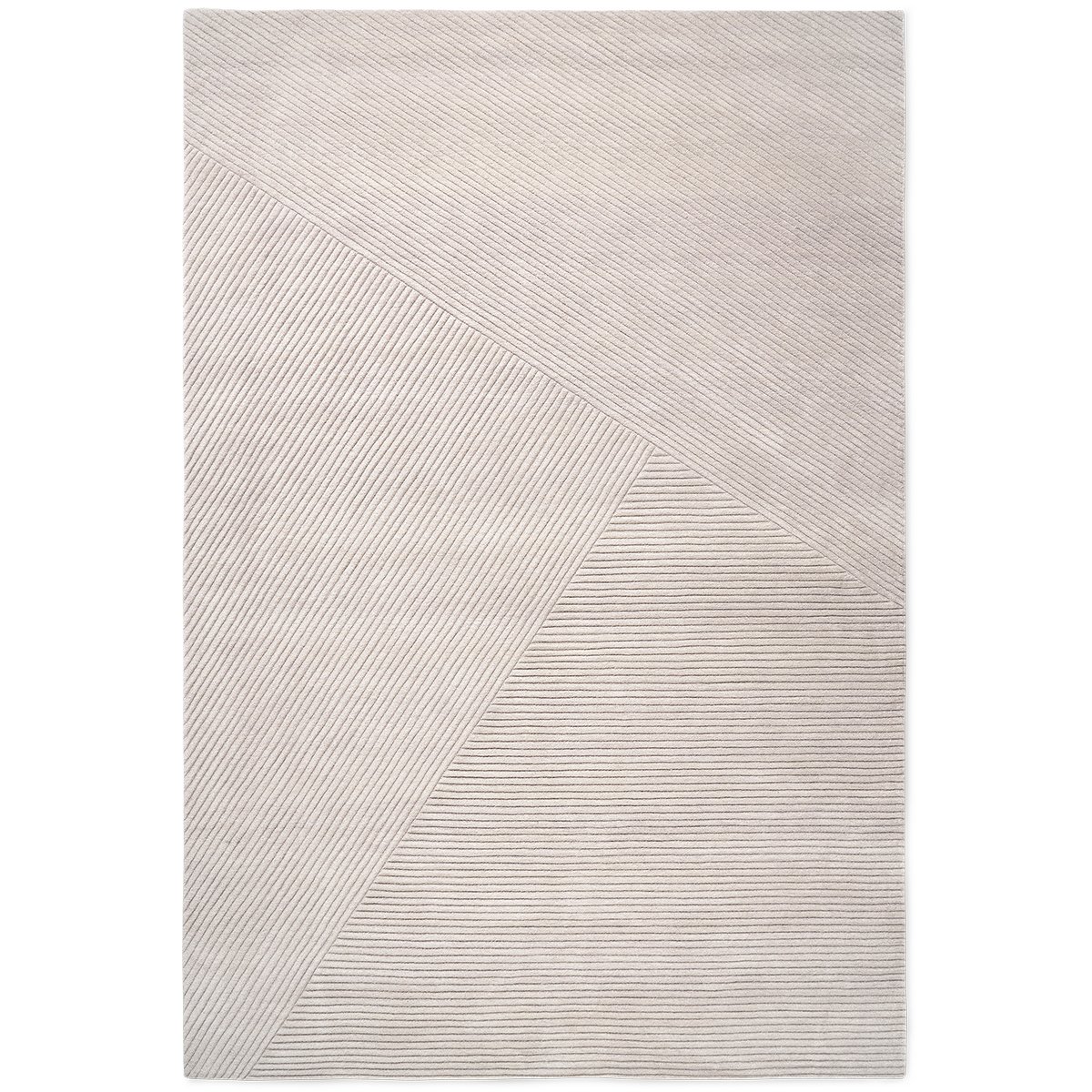 Northern Row rug large 200x300 cm Light grey