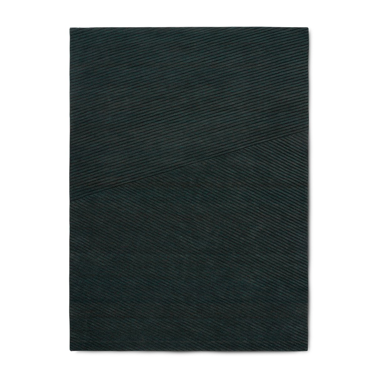 Northern Row rug medium 170x240 cm Dark green