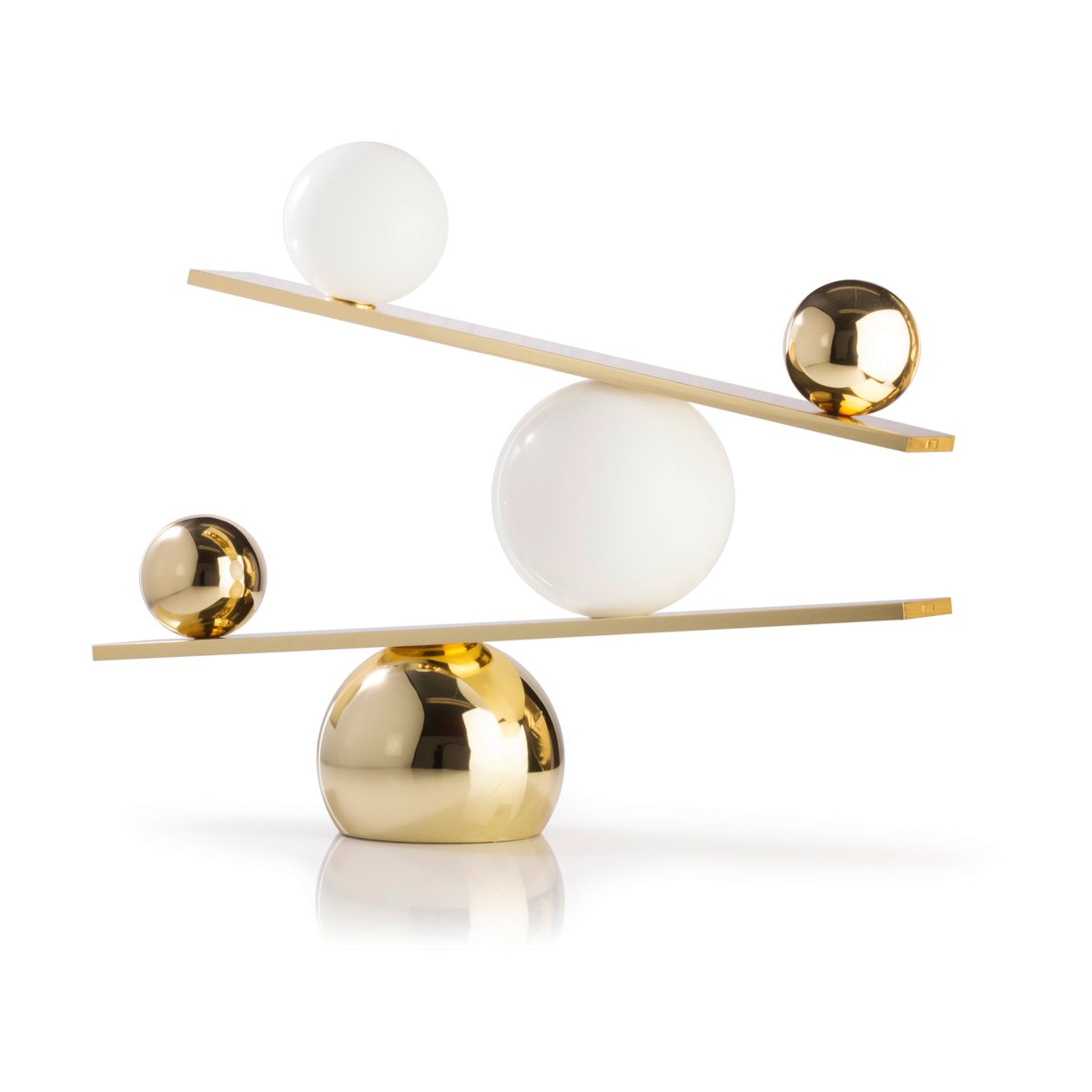 Oblure Balance table lamp Brass