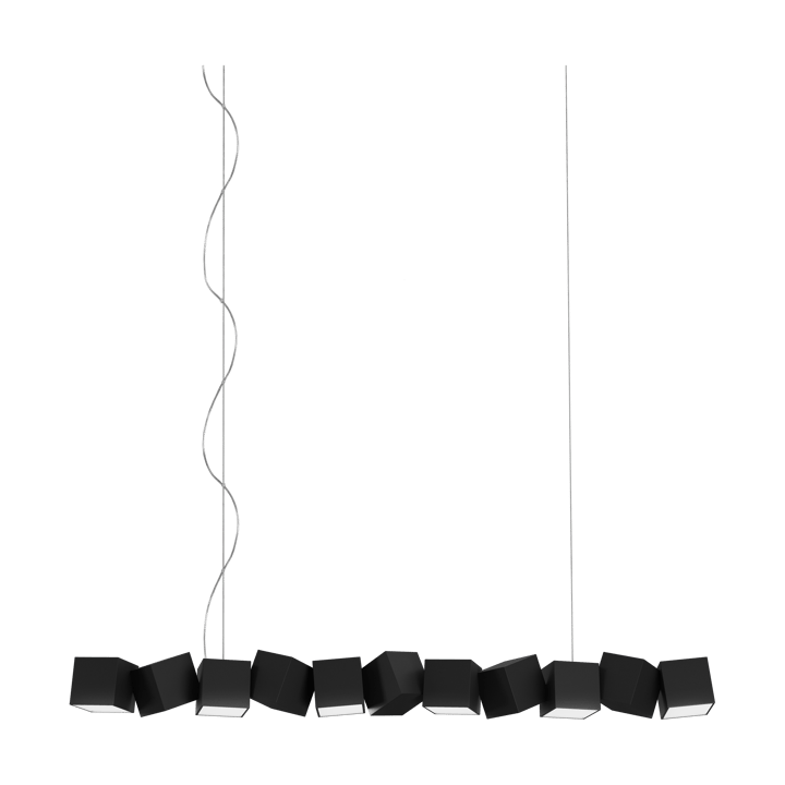 Blockchain system 11 pendant - Black - Oblure