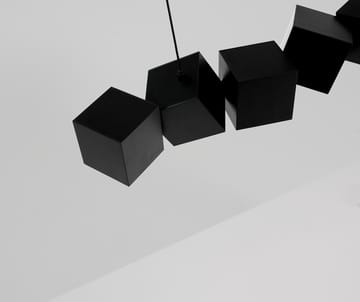 Blockchain system 17 pendant - Black - Oblure