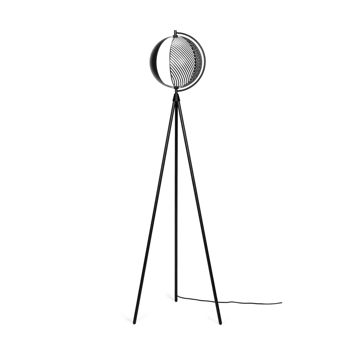 Oblure Mondo floor lamp 153 cm Black