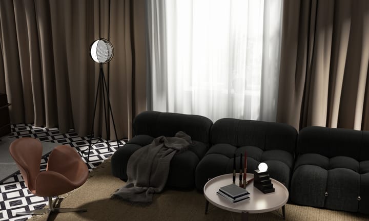 Mondo floor lamp 153 cm, Black Oblure