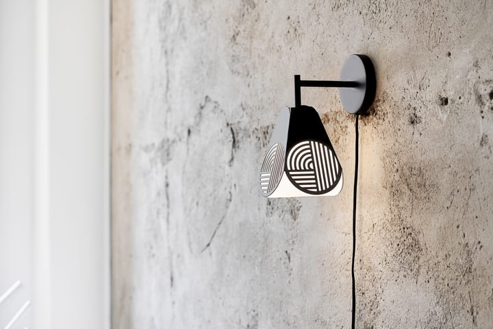 Notic wall lamp, Black Oblure