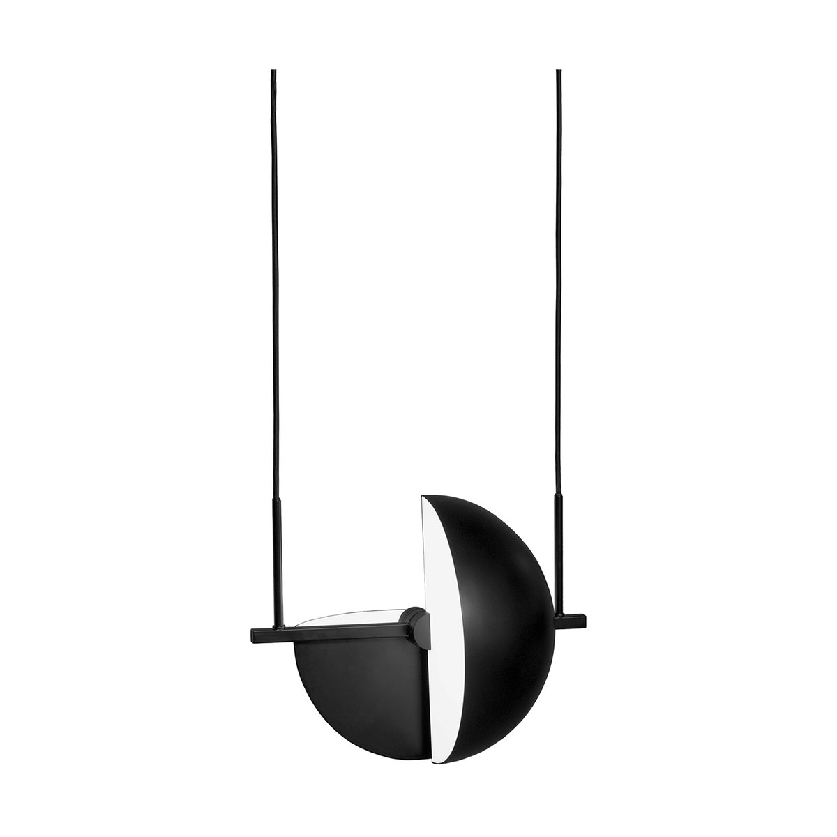 Oblure Trapeze pendant Ø28.1 cm Black