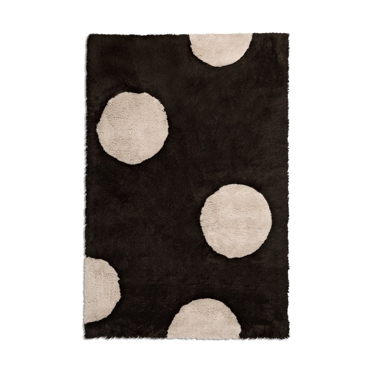 Ogeborg ODC Dot Big Scale wool carpet Brown beige, 170x240 cm