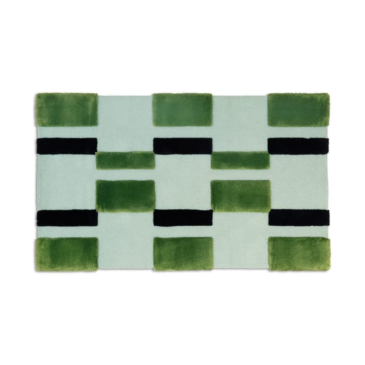 ODC Segment Rug Collection Irregular carpet - Green-mint-black, 120x200 cm - Ogeborg