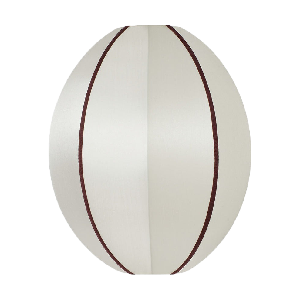 Oi Soi Oi Indochina Classic Oval S lamp shade Offwhite-bordeaux