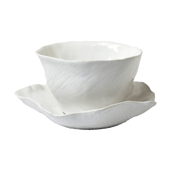 Clair cup with saucer, White Olsson & Jensen