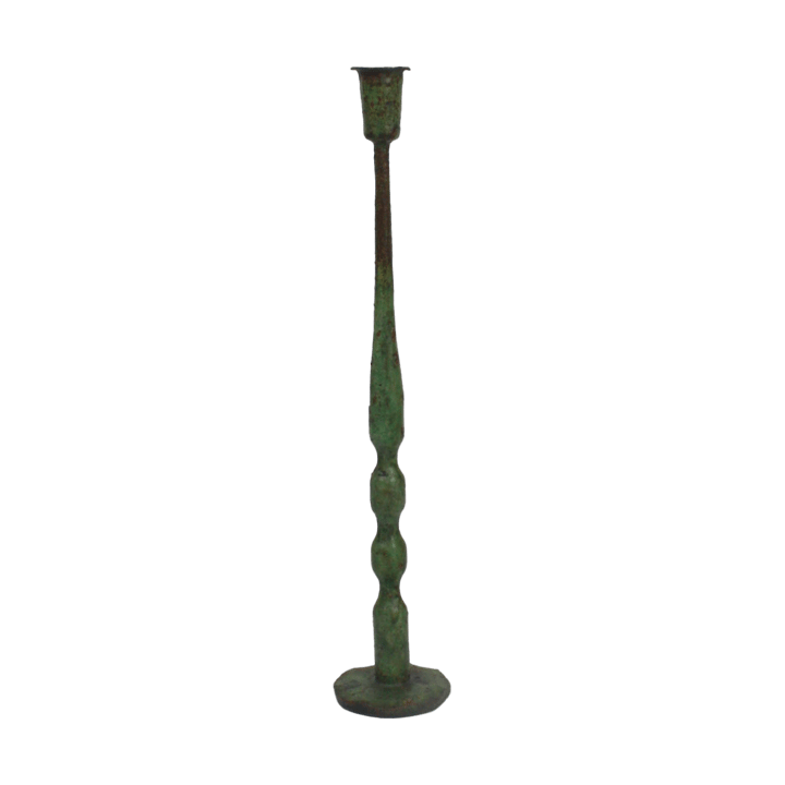 Iliana Candlestick 45 cm - Green - Olsson & Jensen