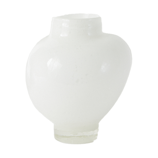 Mila vase small 19.5 cm - White - Olsson & Jensen