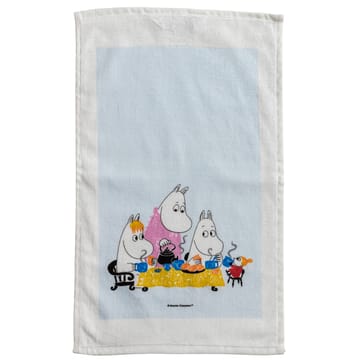 Moomin Tea Party towel - Blue - Opto Design