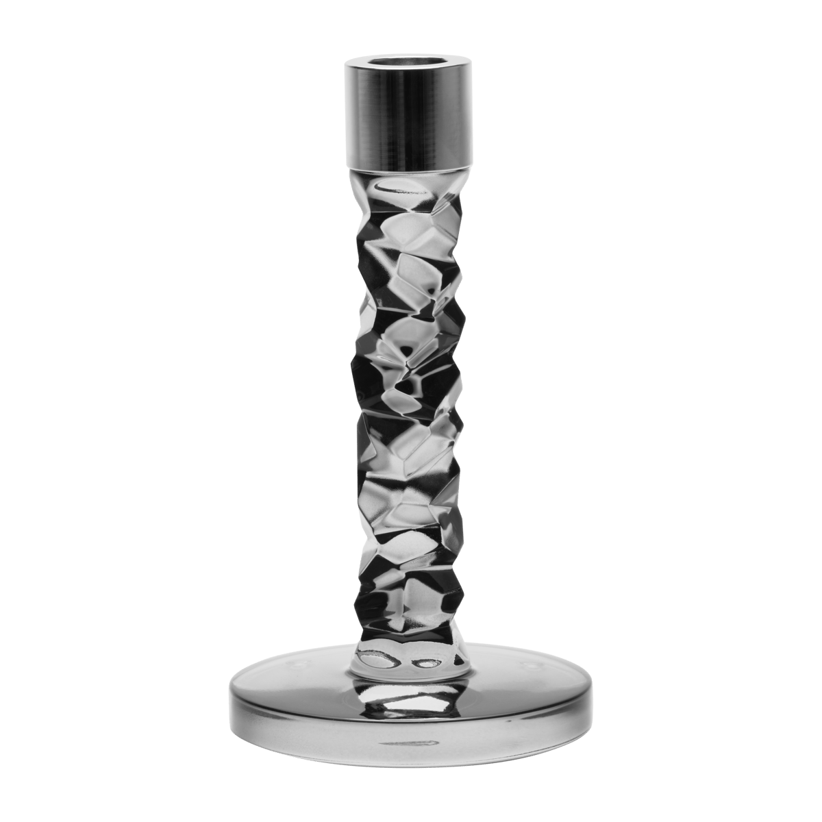 Orrefors Carat candle sticks antracit 183 mm